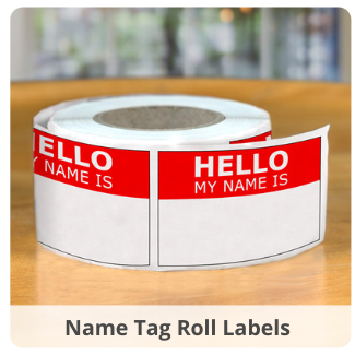  Name Tag Roll Labels 