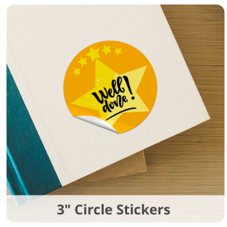  3" Circle Stickers 